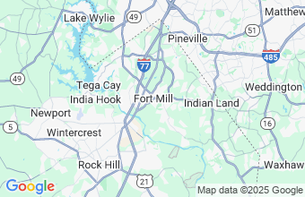 Map of Ft Mill