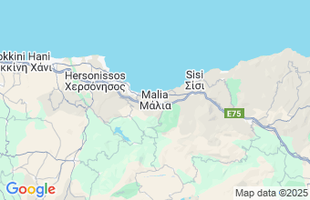 Map of Malia
