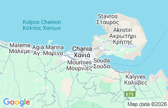 Map of Chania
