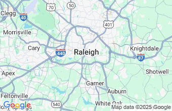 Map of Raleigh