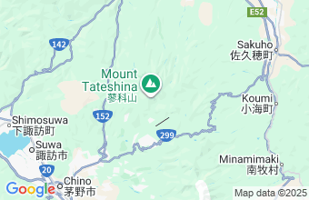 Map of Tateshina