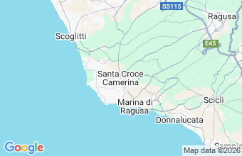 Map of Santa Croce Camerina