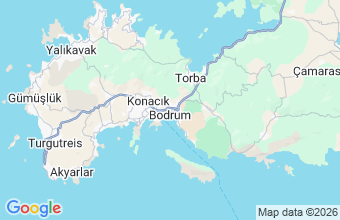 Map of Bodrum