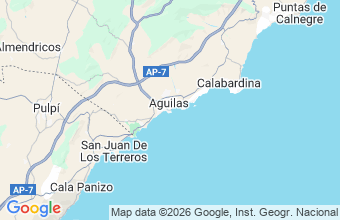 Map of Aguilas