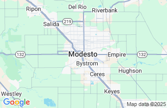 Map of Modesto