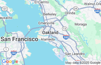 Map of Oakland