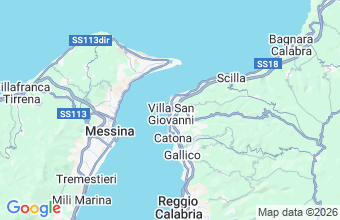 Map of Villa San Giovanni