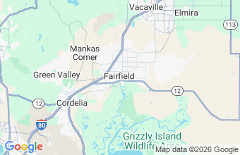 Map of Fairfield