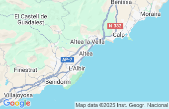 Map of Altea