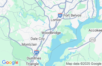 Map of Woodbridge