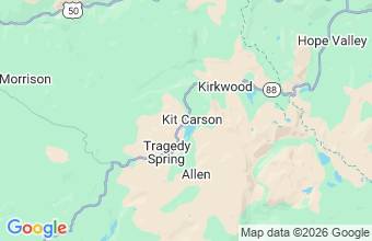 Map of Kit Carson