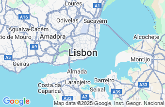 Map of Lisbon