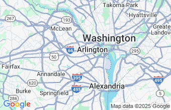Map of Arlington
