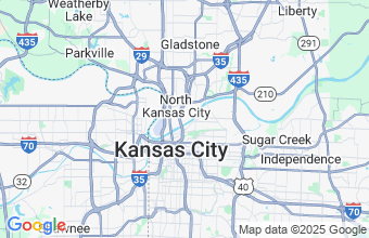 Map of North Kansas City