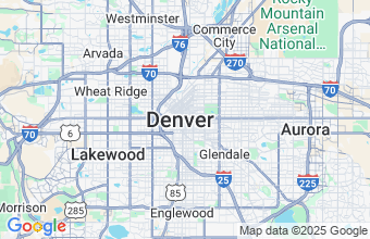 Map of Denver