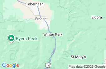 Map of Winter Park