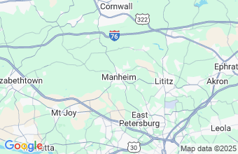Map of Manheim