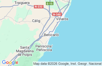 Map of Benicarlo