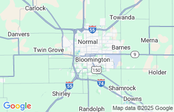 Map of Bloomington