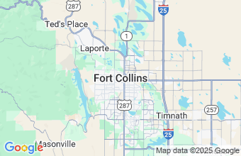 Map of Fort Collins
