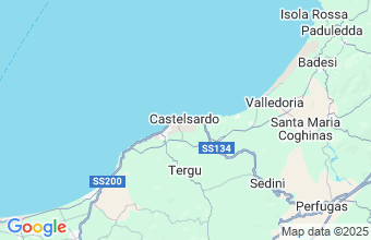 Map of Castelsardo