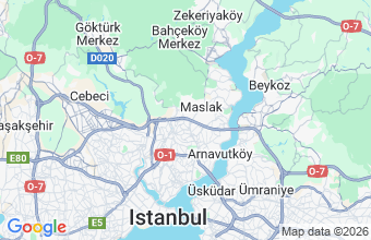 Map of Istanbul