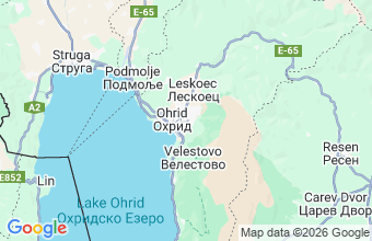 Map of Ohrid