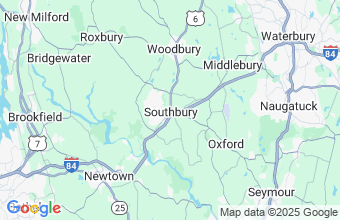 Map of Southbury