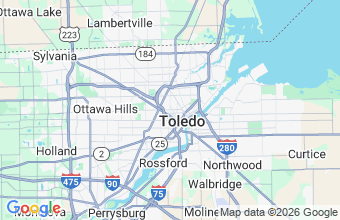 Map of Toledo
