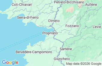 Map of Propriano