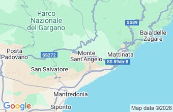 Map of Monte Sant'Angelo