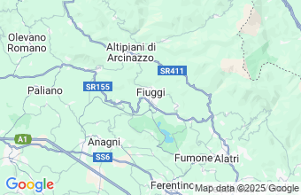 Map of Fiuggi