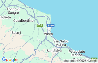 Map of Vasto