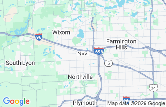 Map of Novi