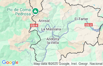 Map of Sispony  Las Massana