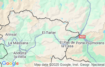 Map of Soldeu