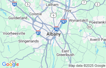 Map of Albany
