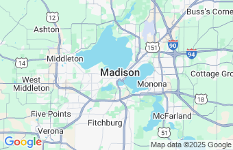 Map of Madison