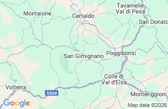 Map of San Gimignano