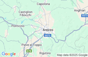 Map of Arezzo