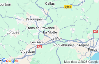 Map of La Motte En Provence