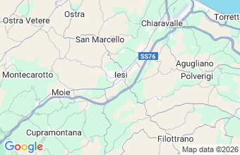 Map of Jesi