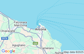 Map of Ancona