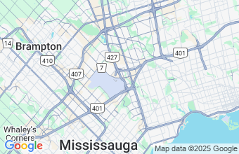 Map of Mississauga