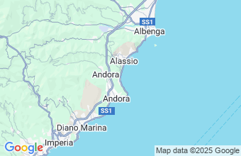 Map of Laigueglia