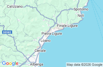 Map of Pietra Ligure