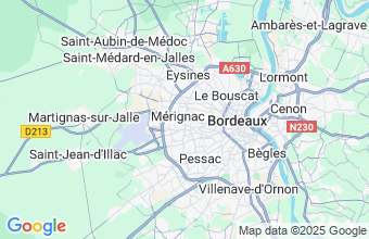 Map of Merignac