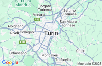 Map of Turin