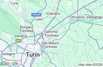 Map of Settimo Torinese