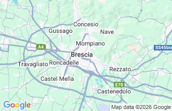 Map of Brescia